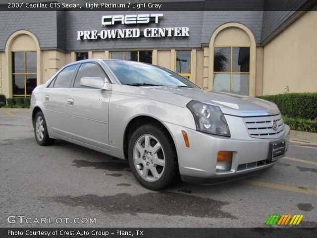 2007 Cadillac CTS Sedan in Light Platinum