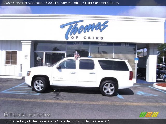 2007 Chevrolet Suburban 1500 LTZ in Summit White