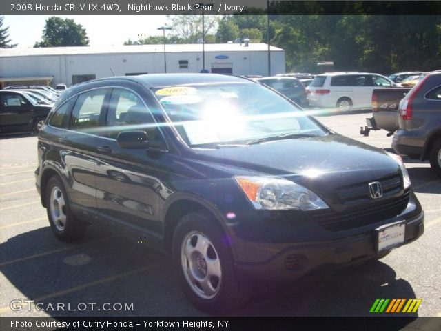 2008 Honda CR-V LX 4WD in Nighthawk Black Pearl