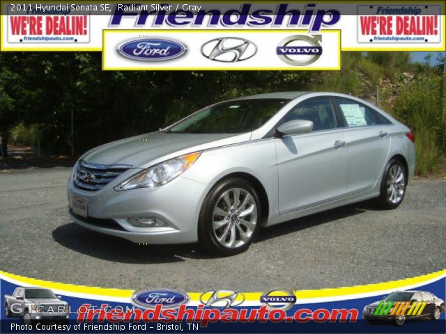 2011 Hyundai Sonata SE in Radiant Silver