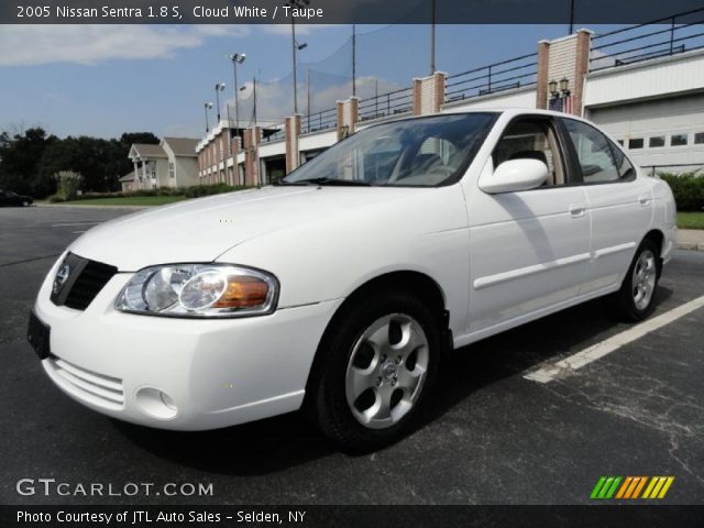 2005 Nissan Sentra 1.8 S in Cloud White
