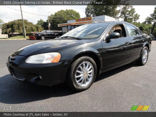 2003 Chrysler Sebring LXi Sedan in Brilliant Black Crystal Pearl