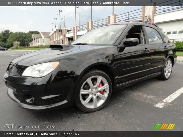 2007 Subaru Impreza WRX Wagon in Obsidian Black Pearl