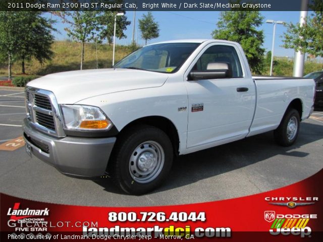 2011 Dodge Ram 2500 HD ST Regular Cab in Bright White