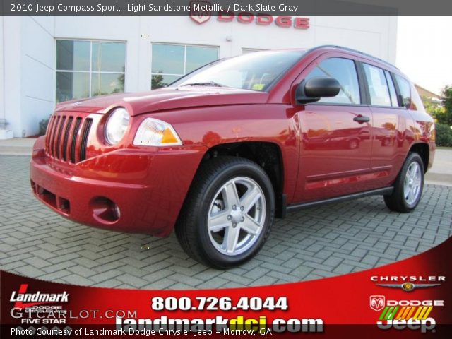 2010 Jeep Compass Sport in Light Sandstone Metallic