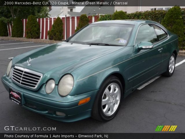 2000 Mercedes-Benz CLK 320 Coupe in Mineral Green Metallic