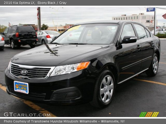 2010 Kia Optima LX in Ebony Black