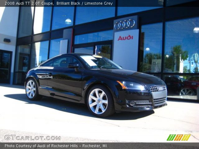 2008 Audi TT 2.0T Coupe in Brilliant Black