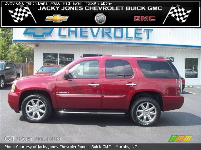 2008 GMC Yukon Denali AWD in Red Jewel Tintcoat