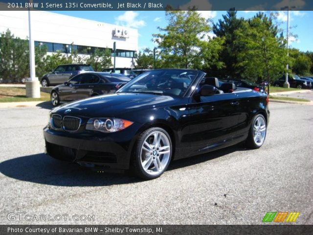 2011 BMW 1 Series 135i Convertible in Jet Black