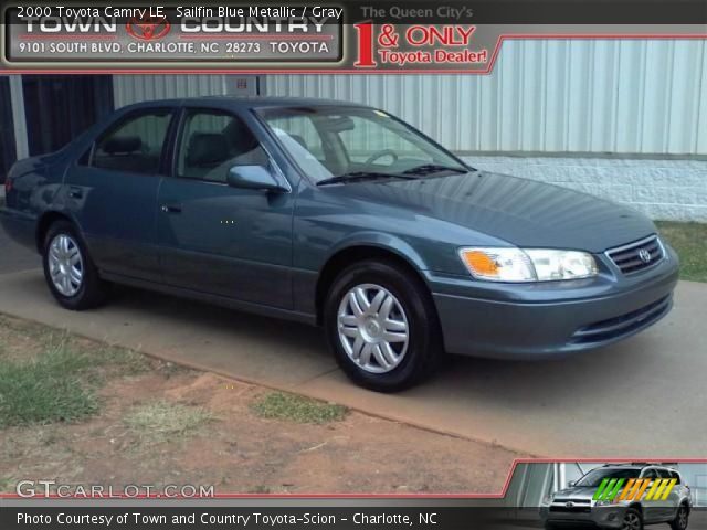 2000 Toyota Camry LE in Sailfin Blue Metallic