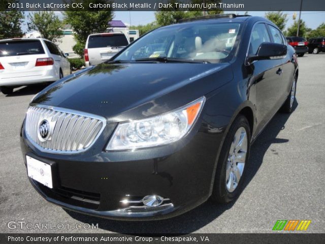 2011 Buick LaCrosse CXS in Carbon Black Metallic