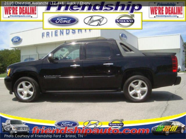 2008 Chevrolet Avalanche LTZ 4x4 in Black