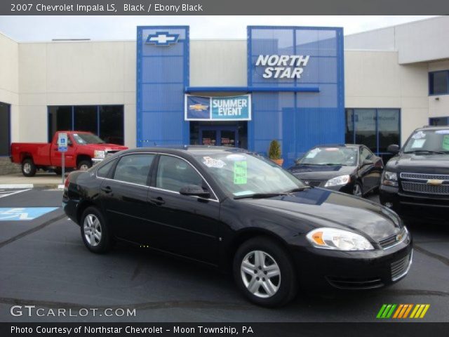 2007 Chevrolet Impala LS in Black