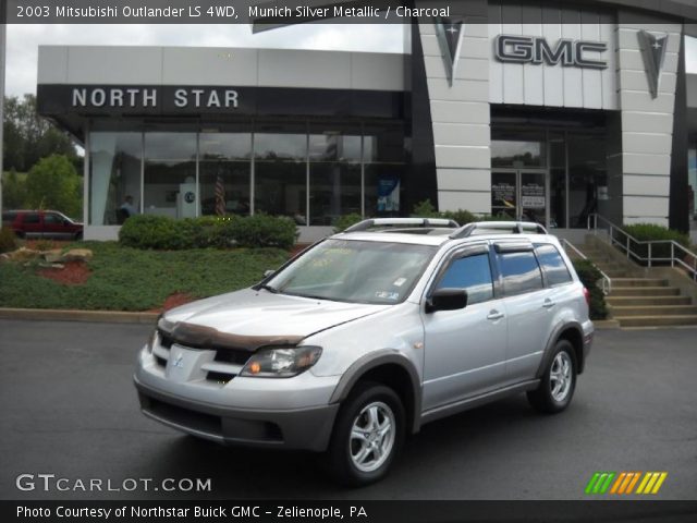 2003 Mitsubishi Outlander LS 4WD in Munich Silver Metallic