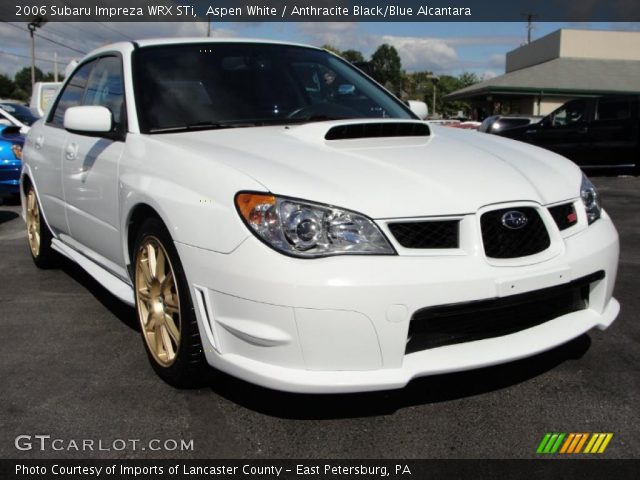 2006 Subaru Impreza WRX STi in Aspen White