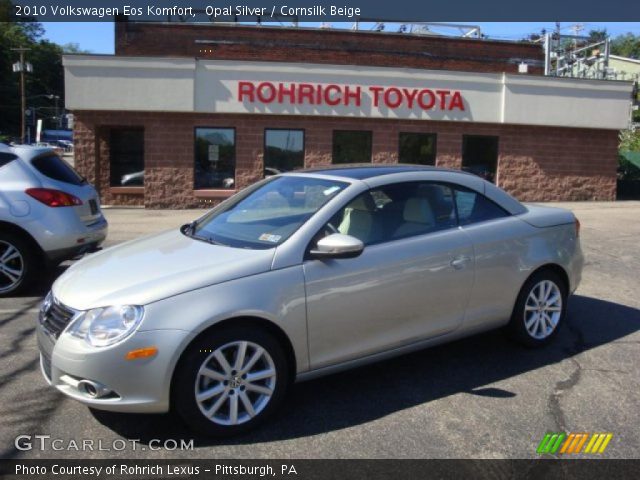 2010 Volkswagen Eos Komfort in Opal Silver