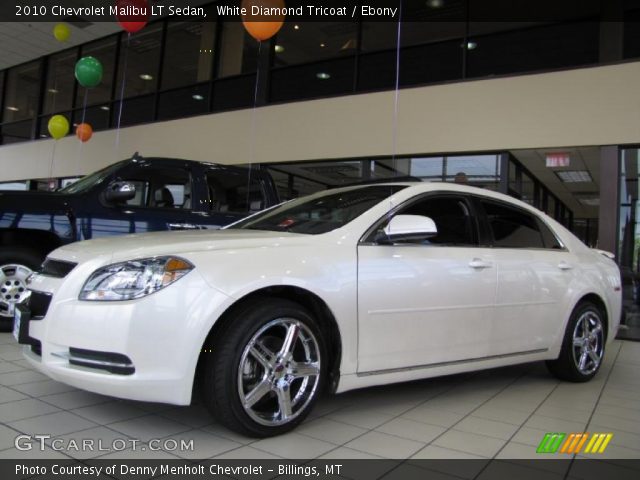 2010 Chevrolet Malibu LT Sedan in White Diamond Tricoat