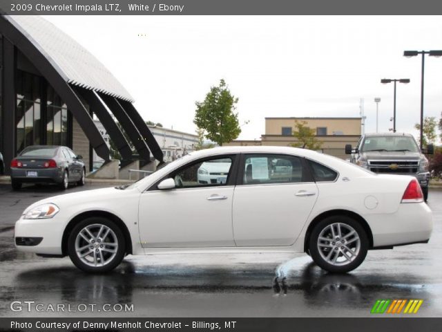 2009 Chevrolet Impala LTZ in White