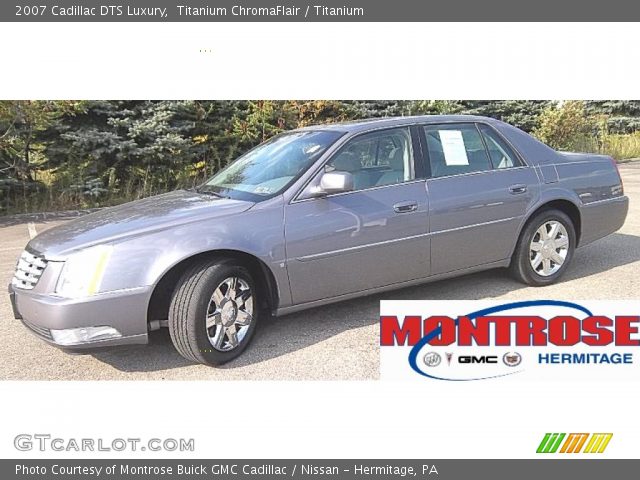 2007 Cadillac DTS Luxury in Titanium ChromaFlair