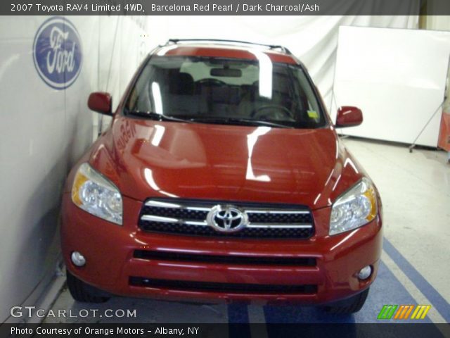 2007 Toyota RAV4 Limited 4WD in Barcelona Red Pearl