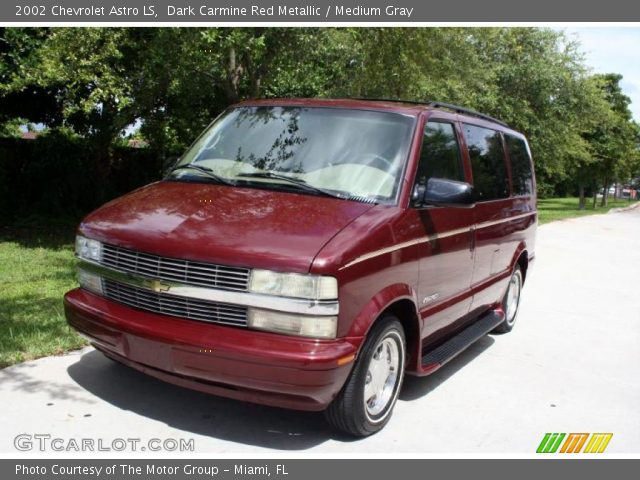 2002 Chevrolet Astro LS in Dark Carmine Red Metallic