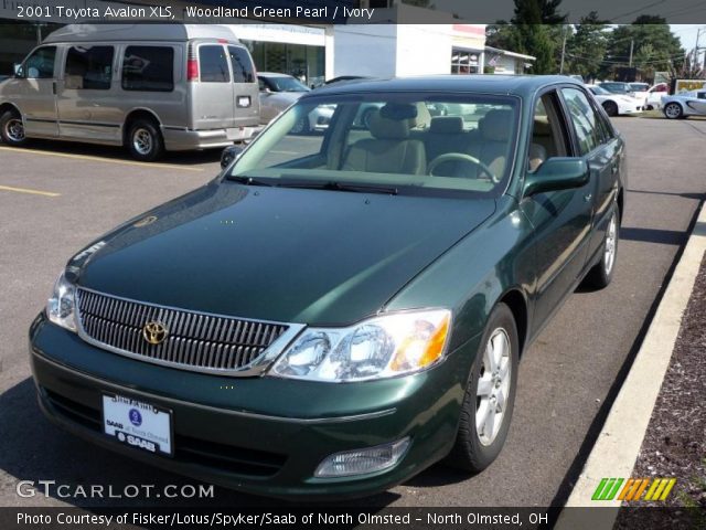 2001 Toyota Avalon XLS in Woodland Green Pearl