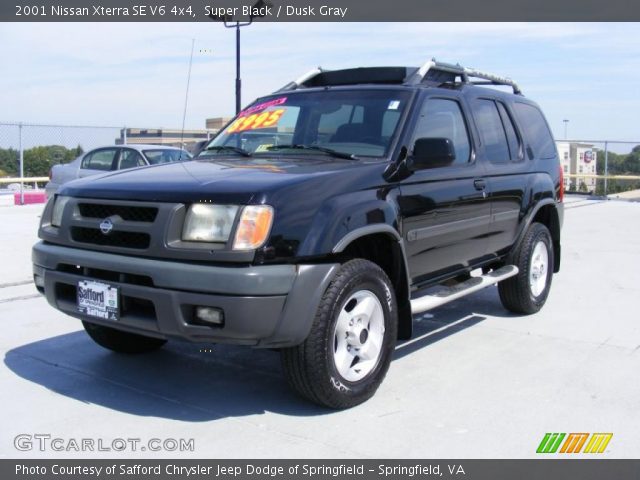 2001 Nissan Xterra SE V6 4x4 in Super Black