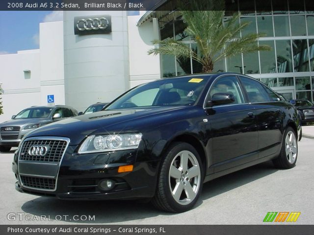 2008 Audi A6 3.2 Sedan in Brilliant Black