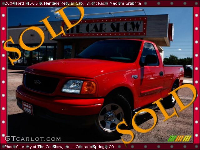 2004 Ford F150 STX Heritage Regular Cab in Bright Red