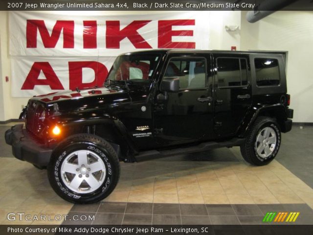 2007 Jeep Wrangler Unlimited Sahara 4x4 in Black