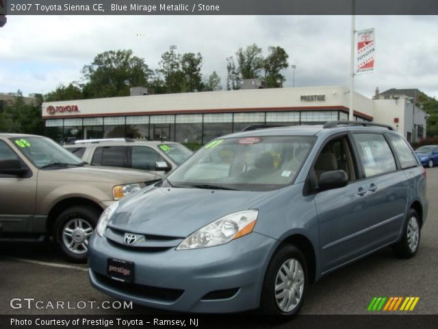 2007 Toyota Sienna CE in Blue Mirage Metallic