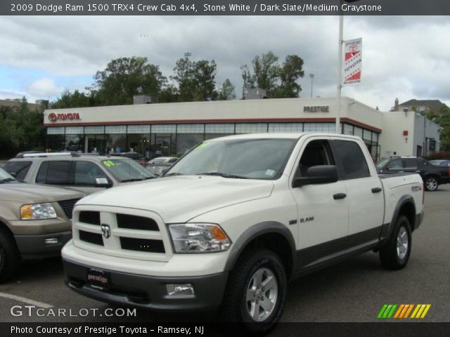 2009 Dodge Ram 1500 TRX4 Crew Cab 4x4 in Stone White