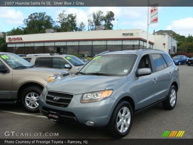 2007 Hyundai Santa Fe SE in Silver Blue