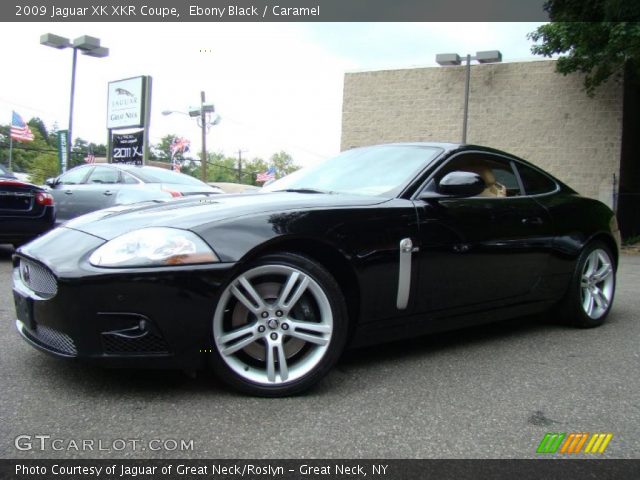 2009 Jaguar XK XKR Coupe in Ebony Black