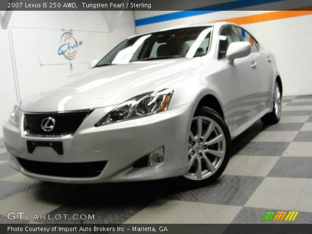 2007 Lexus IS 250 AWD in Tungsten Pearl