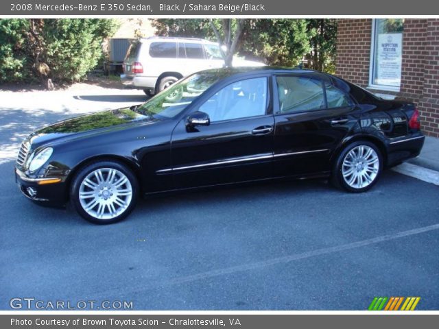 2008 Mercedes-Benz E 350 Sedan in Black