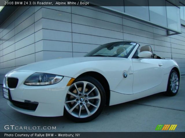 2008 BMW Z4 3.0i Roadster in Alpine White