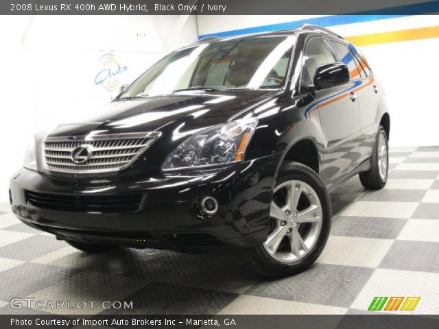 2008 Lexus RX 400h AWD Hybrid in Black Onyx