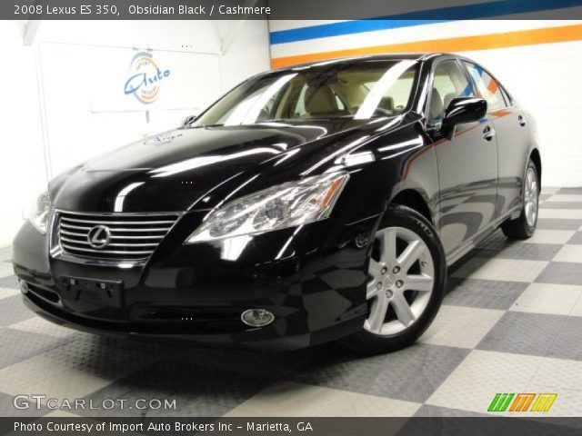 2008 Lexus ES 350 in Obsidian Black