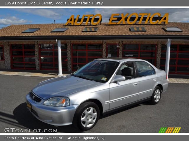 1999 Honda Civic EX Sedan in Vogue Silver Metallic