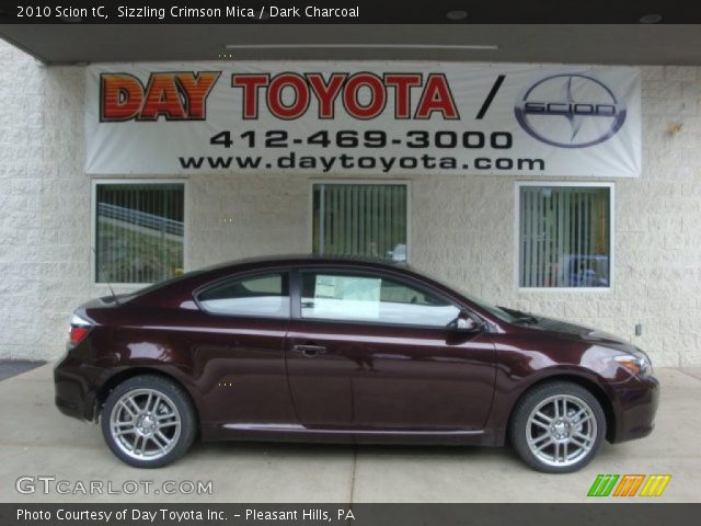 2010 Scion tC  in Sizzling Crimson Mica