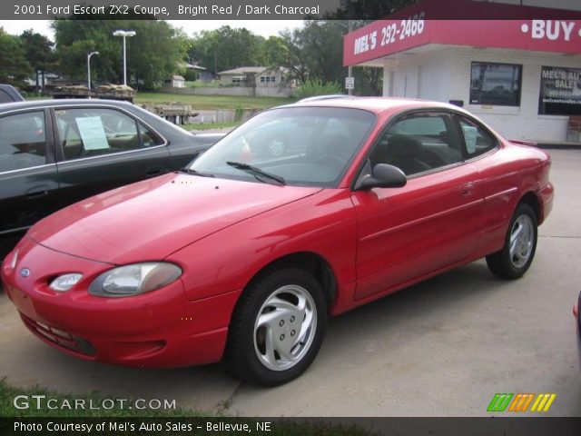Ford Escort Zx2 2001. Bright Red 2001 Ford Escort