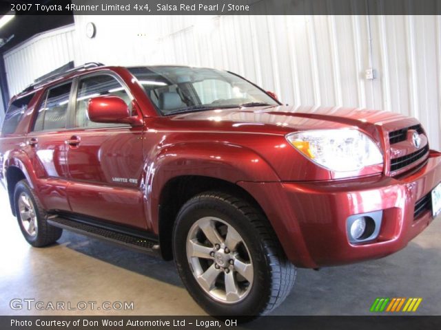 2007 Toyota 4Runner Limited 4x4 in Salsa Red Pearl