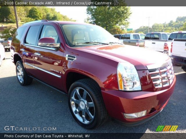 2008 Cadillac Escalade AWD in Infrared