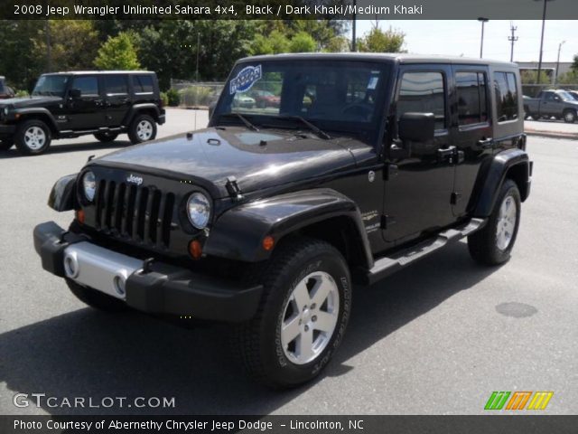 2008 Jeep Wrangler Unlimited Sahara 4x4 in Black