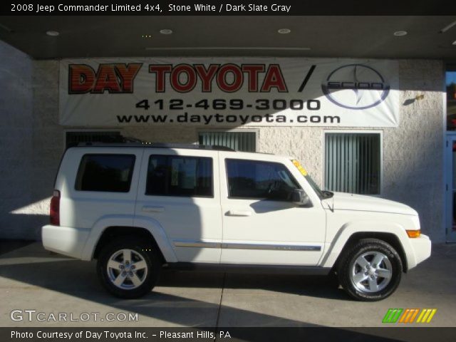 2008 Jeep Commander Limited 4x4 in Stone White