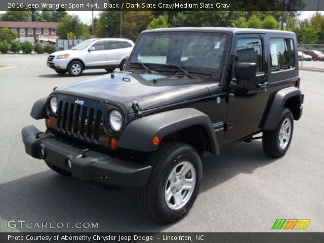 2010 Jeep Wrangler Sport 4x4 in Black