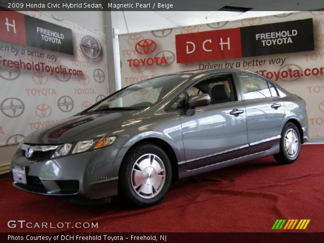 2009 Honda Civic Hybrid Sedan in Magnetic Pearl