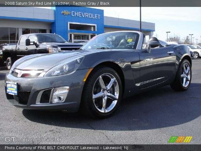 2008 Saturn Sky Red Line Roadster in Techno Gray